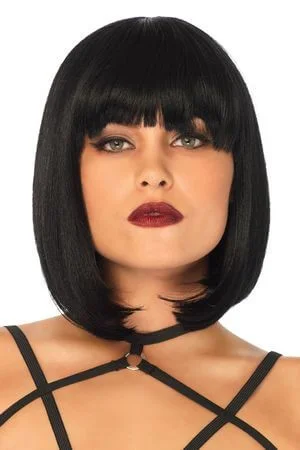 Bob wig with a pixie - inspired cut for a bold and stylish choiceShort Natural Bob Wig