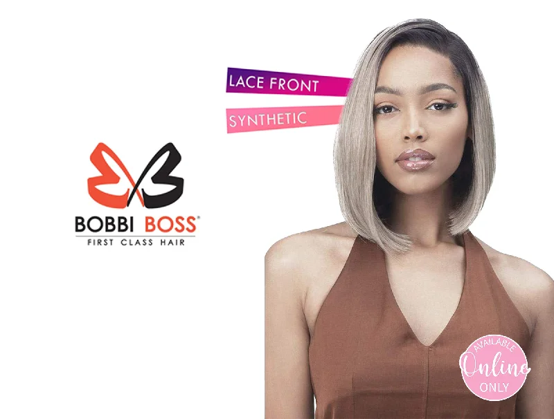 Full - lace wig with a natural - looking hairline for a seamless appearanceBOBBI BOSS SYNTHETIC BOSS WIG-MFL600 GINA