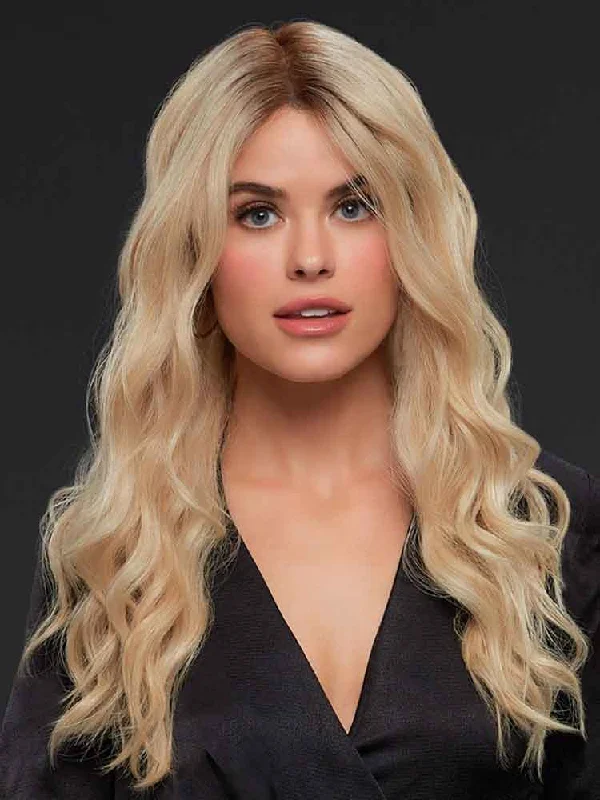 Human - hair wig with a side - part for a more flattering appearanceBlake Petite Human Hair wig - Renau Exclusive Jon Renau