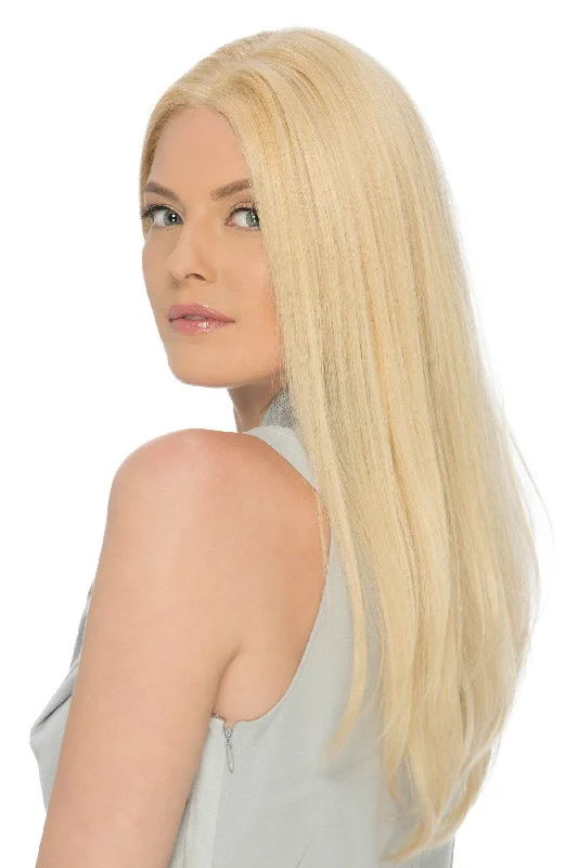 Human - hair wig with a side - swept bang for a sophisticated lookEstetica Wigs - Victoria - Front Lace Line - Remi Human Hair