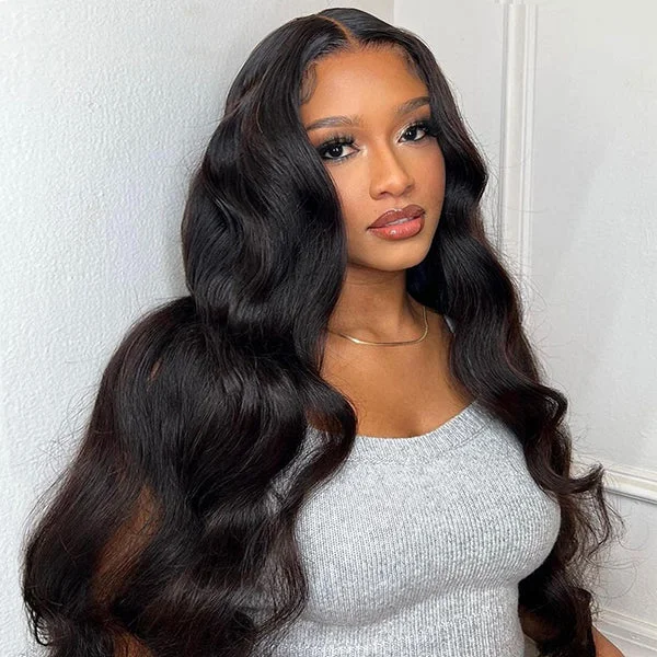 Human - hair wig with a honey - blonde color for a warm and sunny lookIshow PPB™ Invisible Knots HD Lace Body Wave and Straight Ready To Wear Wigs Beginner Friendly Pre Cut Wigs