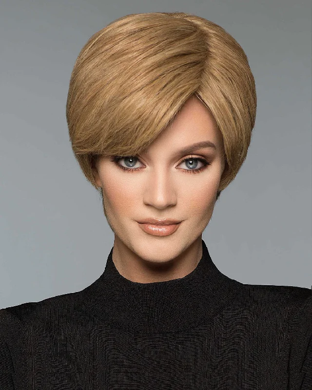 Human - hair wig with a middle - part for a classic and elegant styleKimberly | Monofilament Human Hair Wig by Wig Pro