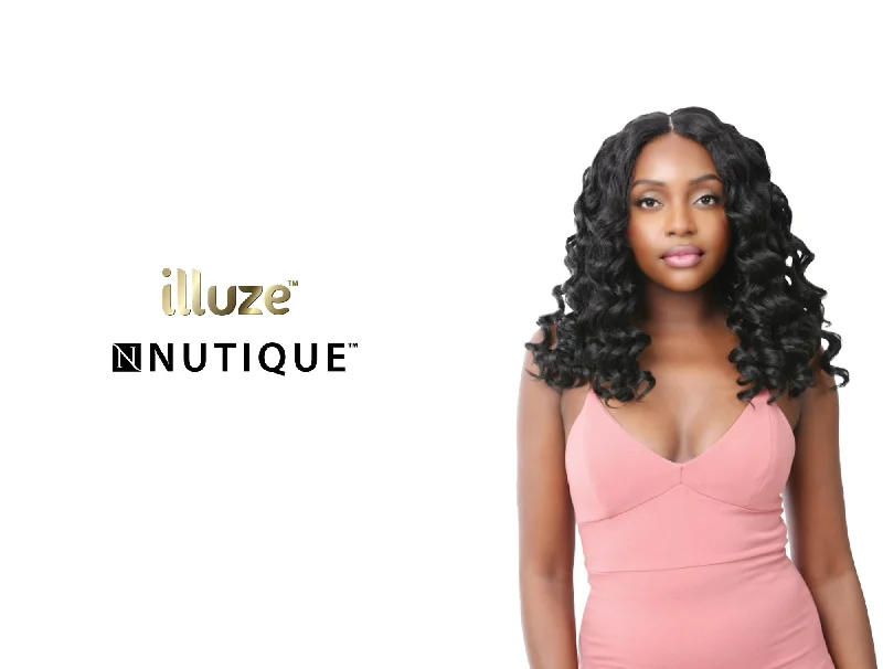 Lace wig with a middle - part for a classic and elegant styleNUTIQUE ILLUZE LACE ROD WINNIE