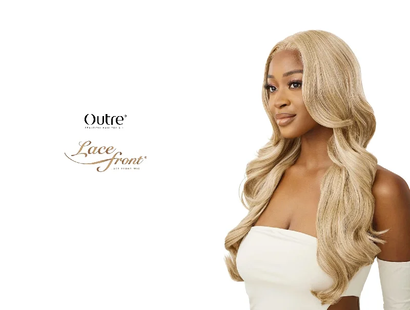 Lace wig with a wispy fringe for a soft and feminine lookOUTRE LACE FRONT WIG - IRENA