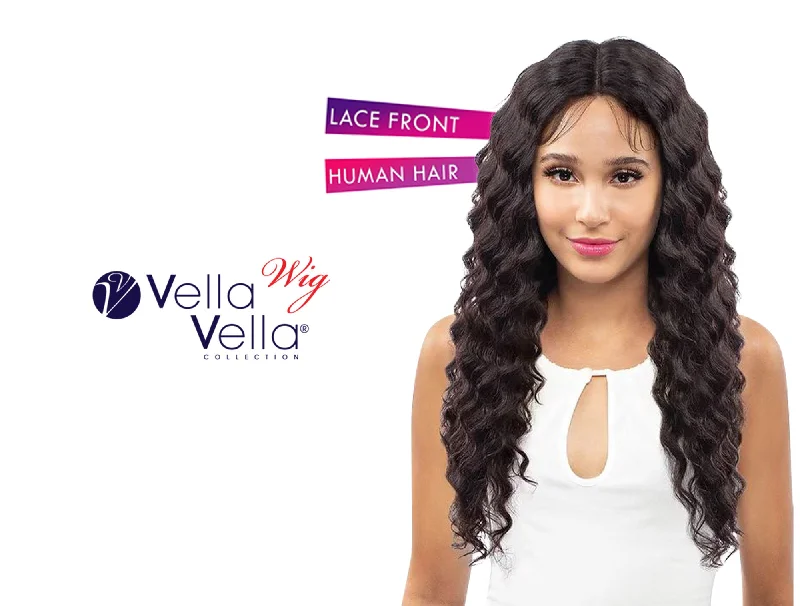 Lace wig with a wavy texture for a beachy lookSENSUAL VELLA SS 360 HUMAN LACE WIG -  LOOSE WAVE 26"