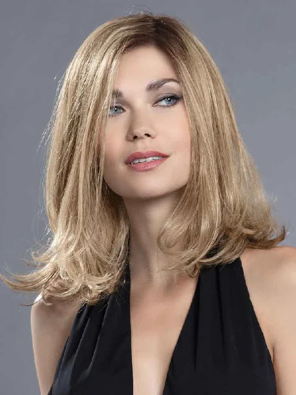 Human - hair wig with a pre - bleached knot for a natural - looking scalpTaste Mono Part wig - Ellen Wille Prime Power Collection