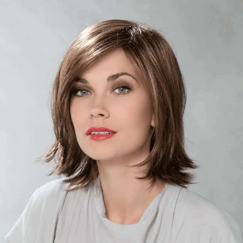 Long - length wig with a curly fringe for a playful and youthful vibeArea Synthetic Wig by Ellen Wille | Discontinued | All Sales Final