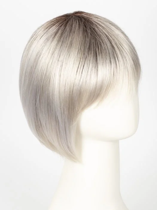 SILVER-BLONDE-ROOTED