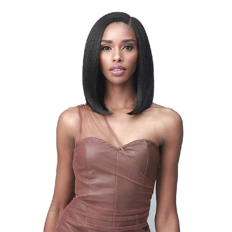 Bob wig with a pixie - inspired cut for a bold and stylish choiceBobbi Boss 13x7 HD Ultra Scalp Illusion Lace Wig - MLF478 Kary