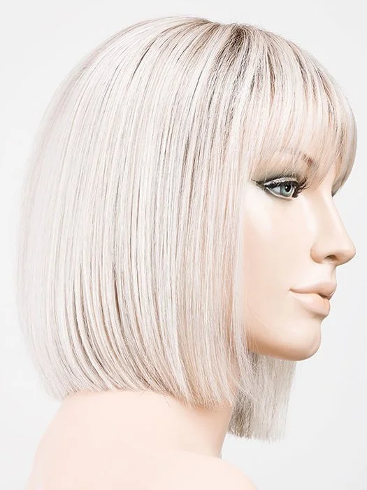 SILVER-BLONDE-ROOTED