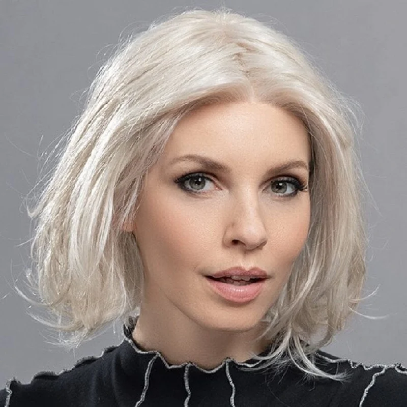 Long - length wig with a side - swept bang for a sophisticated lookElegance | Prime Power | Human/Synthetic Hair Blend Wig by Ellen Wille