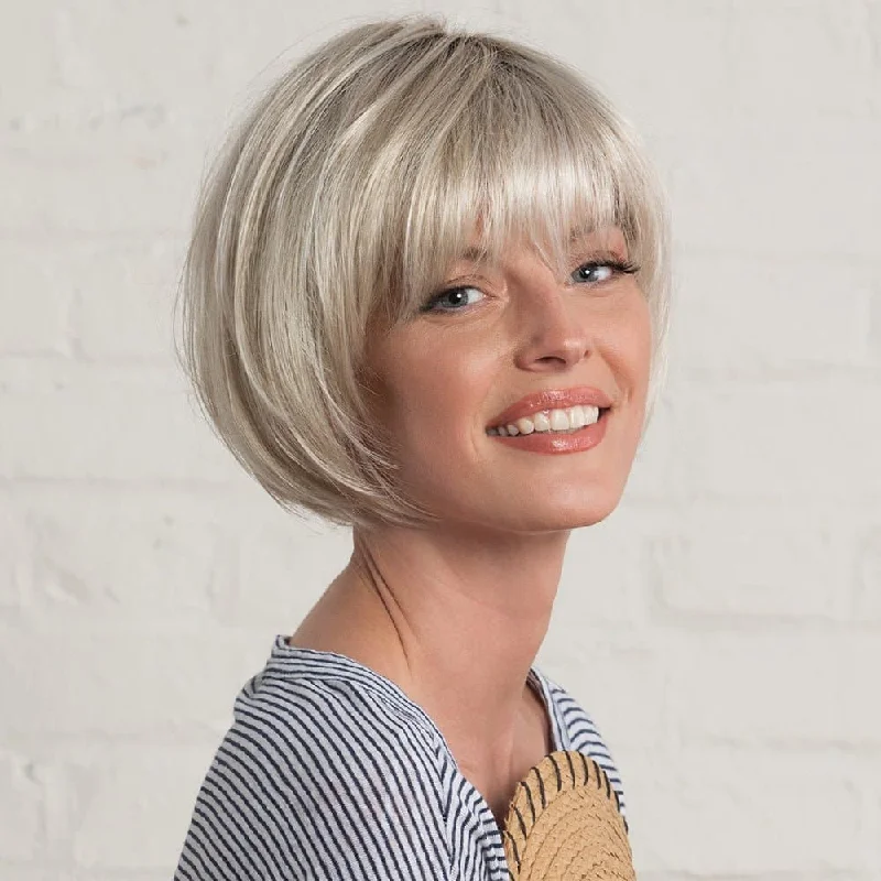 Lace - front bob wig for a seamless hairlineELLEN WIG