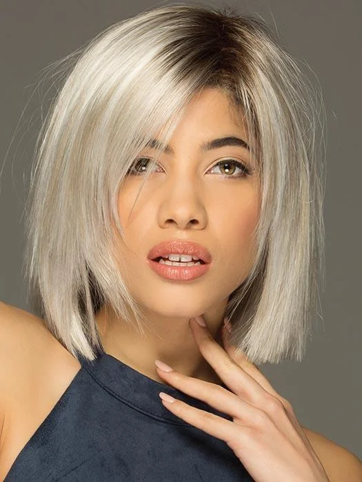 Bob wig with a curly fringe for a playful and youthful vibeEllis | Synthetic Lace Front Wig