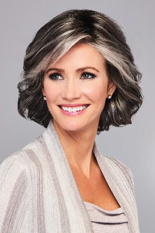 Bob wig with side - swept bangs for a sophisticated lookGabor Wigs - Modern Motif