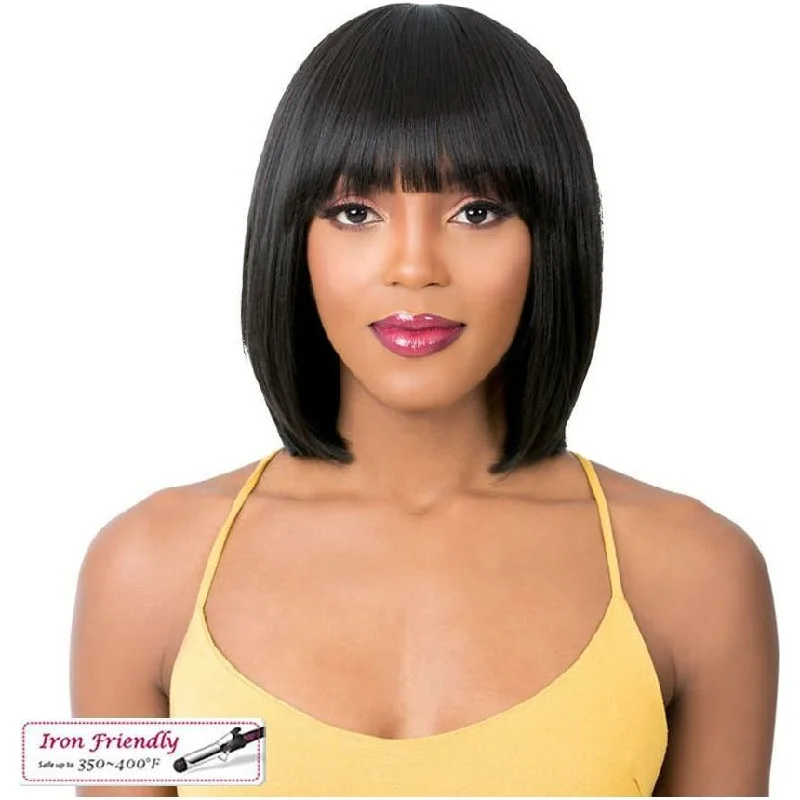 Ash - blonde bob wig for a trendy and cool - toned lookIt's A Wig! Quality 2020 Synthetic Wig – Q Katia