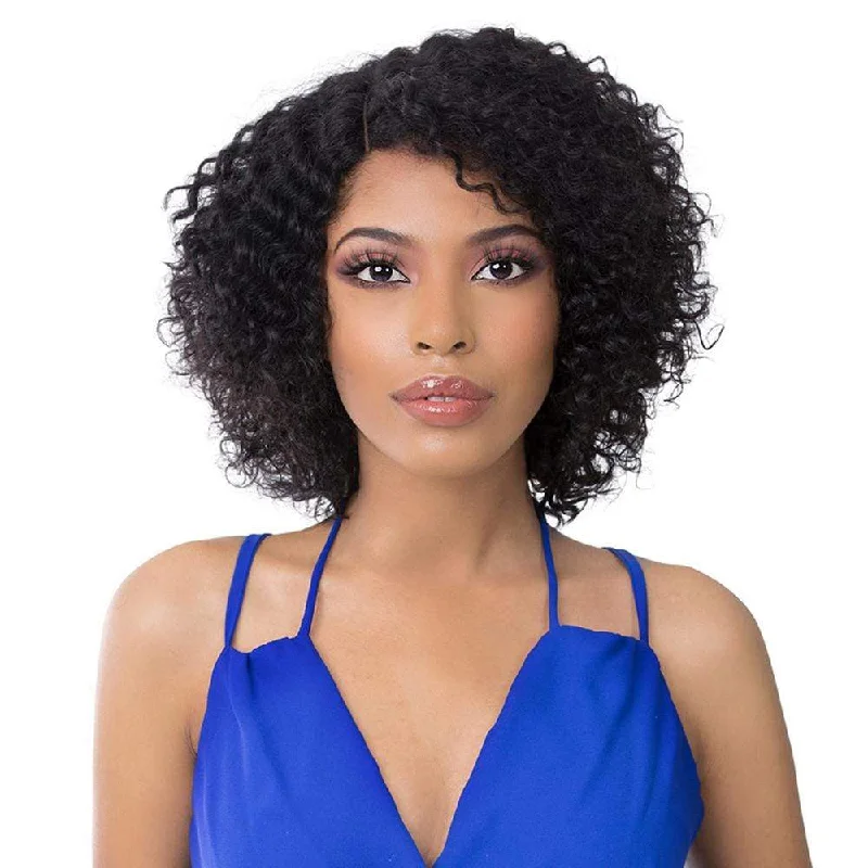 Adjustable - cap bob wig for a comfortable fitIt's A Wig! It's A Cap Weave Human Hair Wig - HH T Part Roa