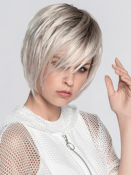 Heat - resistant bob wig for styling versatilityJava | Synthetic Lace Front Wig (Mono Crown)