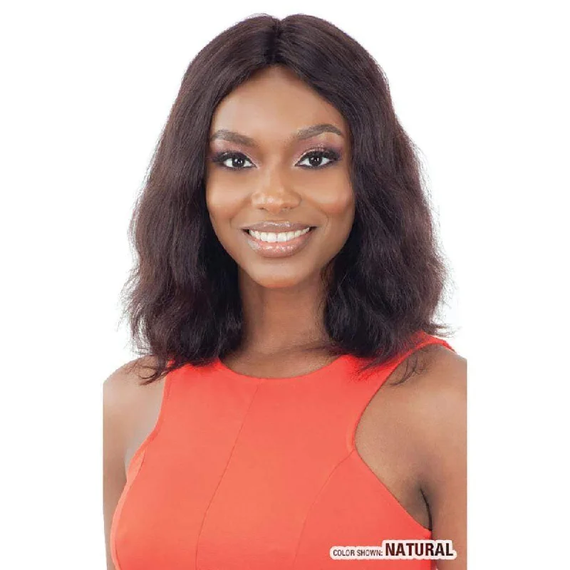 Bob wig with a monofilament cap for a breathable feelShake-N-Go 100% Human Hair Lace Front Wig - Cleona