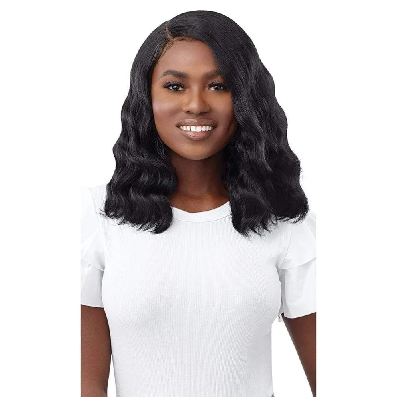 Bob wig with a wavy texture for a beachy lookOutre EveryWear Synthetic Lace Front Wig - Every 10