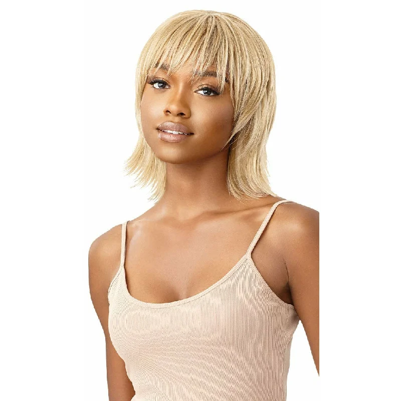 Bob wig with a blunt cut for a modern and edgy styleOutre WIGPOP Synthetic Wig - Annette