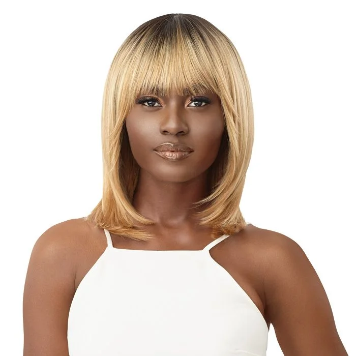 Ash - blonde bob wig for a trendy and cool - toned lookOutre WIGPOP Synthetic Wig - Regina