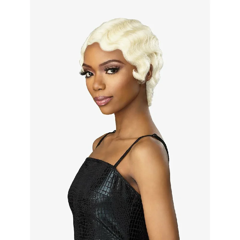 Adjustable - cap bob wig for a comfortable fitSensationnel Empire Human Hair Wig – Jada