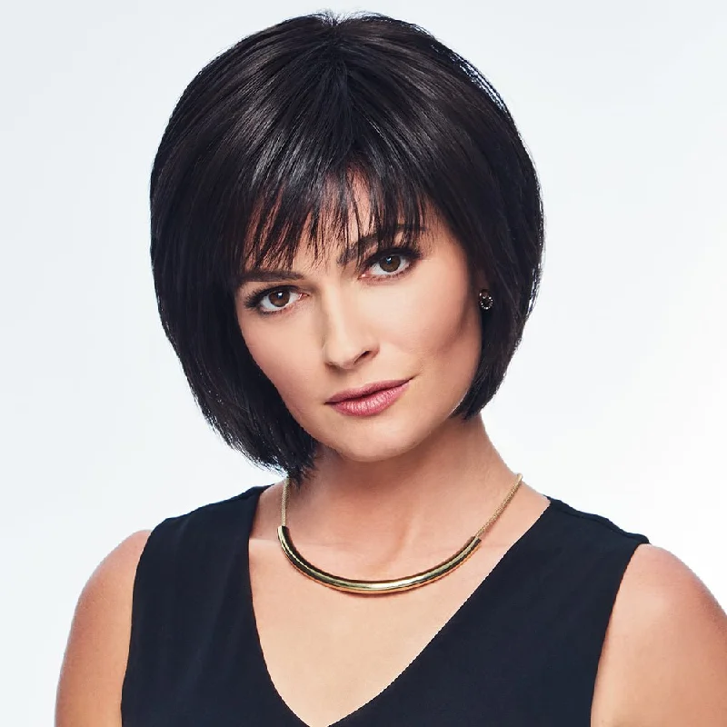 Lace - front bob wig for a seamless hairlineSERIOUSLY SLEEK BOB