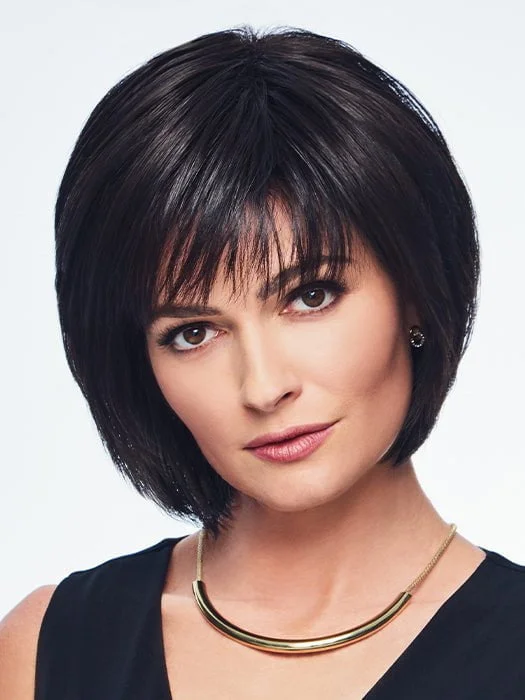 Layered bob wig to add volume and dimensionSeriously Sleek Bob | Synthetic Wig (Basic Cap)