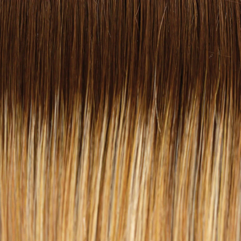 24/102/R12 | Golden Blonde Highlighted Platinum Rooted Light Golden Brown