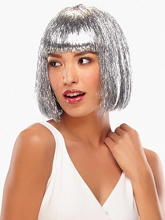 Heat - resistant bob wig for styling versatilityTinsel Town | Costume Wig