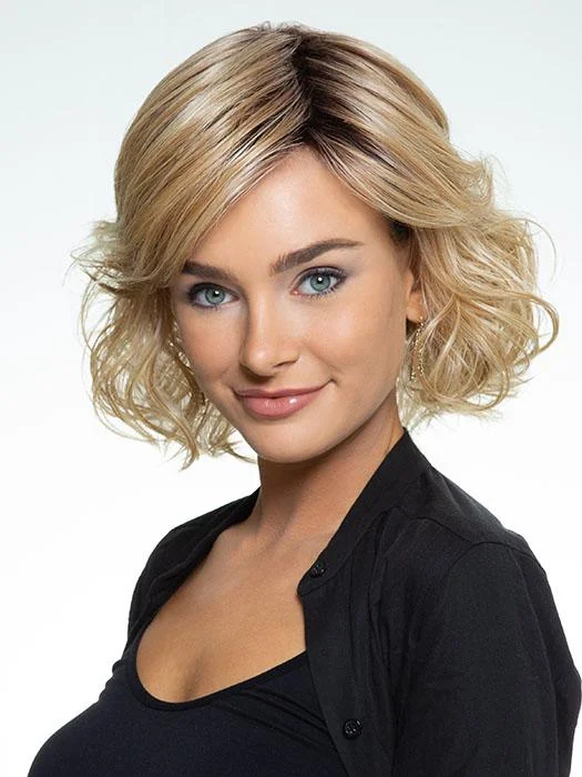 Layered bob wig to add volume and dimensionWave It Off | HF Synthetic Wig (Basic Cap) | CLOSEOUT