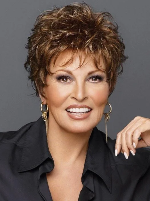 Bob wig with auburn highlights for a warm and vibrant appearanceWhisper Wig by Raquel Welch | Synthetic (Traditional Cap)