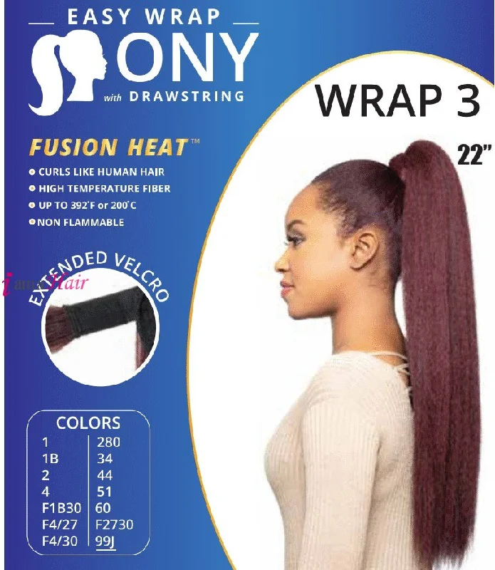 Low - profile ponytails for a sophisticated and understated styleAlicia FOXY SILVER EASY WRAP PONY 3