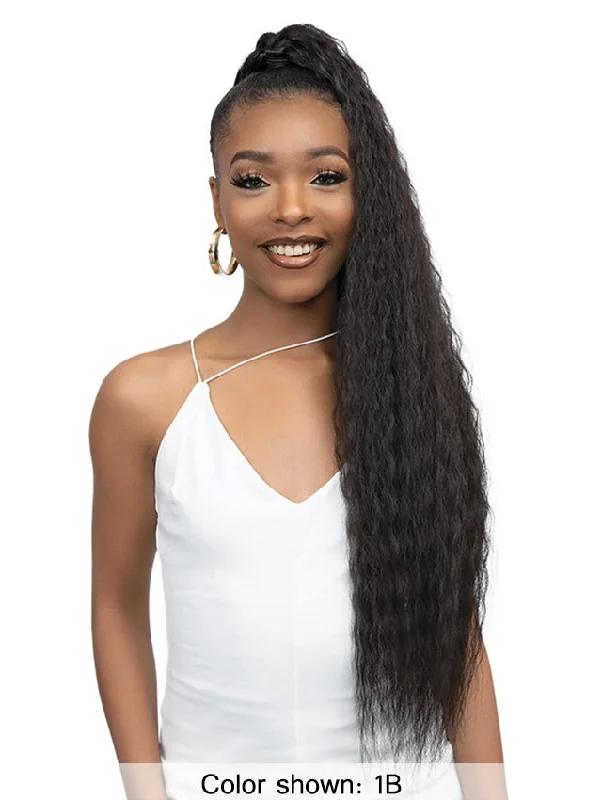 Ponytails with a natural - looking scalp for a more realistic appearanceSALE! Janet Collection Remy Illusion Ponytail - S/FRENCH 32