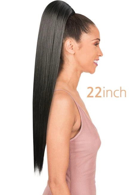 Ombre ponytails with a seamless color transition for a unique styleNew Born Free Ponytail Straight 22" - PST22