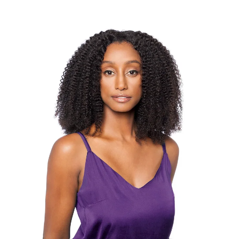 Adjustable - cap curly wig for a comfortable fitAfro Curly Hair Closures