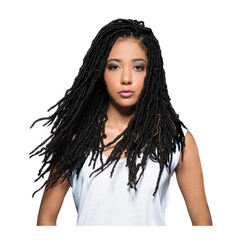 Braid & Plait Hair Extensions for a Summer Beach Party with a Laid - Back StyleBobbi Boss Synthetic African Roots Pre-Loop Braid - Nu Locs 18"