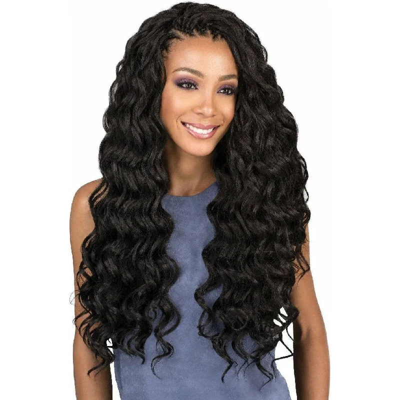 Fishtail Braid & Plait Hair Extensions with a Side - Part for a Flattering StyleBobbi Boss Synthetic Braids – Brazilian Ocean Wave 20"