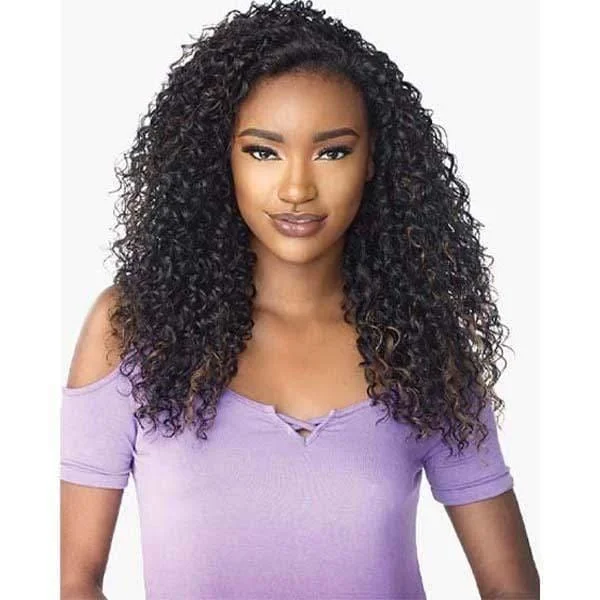 Half wig with a natural - looking root for a more realistic lookSensationnel Instant Weave Synthetic Half Wig - DALIA