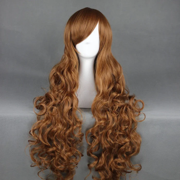 Curly wig with a pre - plucked hairline for a more natural lookCosplay Wig - Axis Powers - Hetalia - Elizaveta