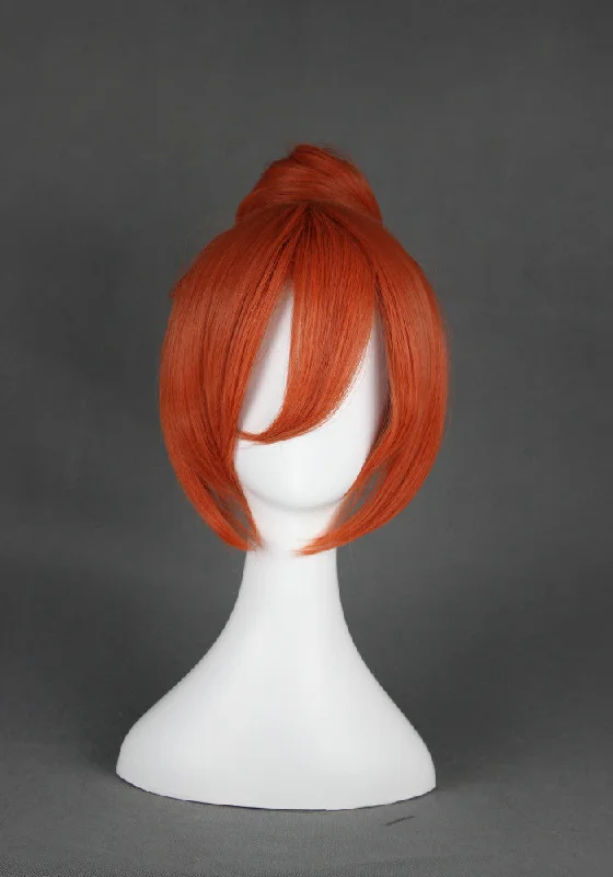 Human - hair curly wig with a bouncy and natural movementCosplay Wig - Gin Tama - Kagura