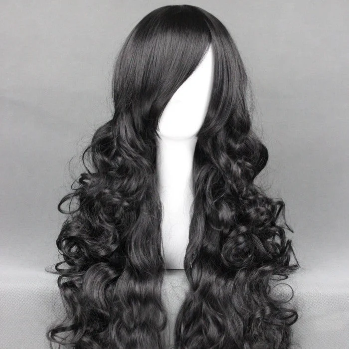 Synthetic curly wig with a tight - curl pattern for a natural lookCosplay Wig - Inuyasha - Naraku