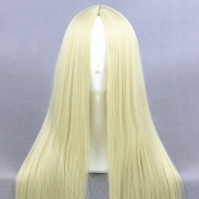 Curly wig with a 220 - density for an extra - full appearanceCosplay Wig - Medium Beige wig