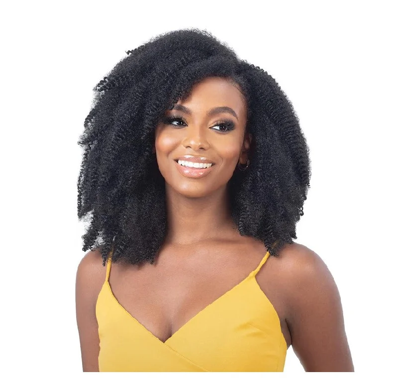 Long - Length Braid & Plait Hair Extensions for a Dramatic and Glamorous StyleFreeTress Crochet Braids 3 x Pre-Fluffed POPPIN' Twist 16"