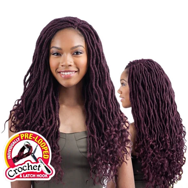 Braid & Plait Hair Extensions with a Straight End for a Sleek AppearanceFREETRESS SYNTHETIC BRAID STRAIGHT GODDESS LOC 18" [SKGTX18]