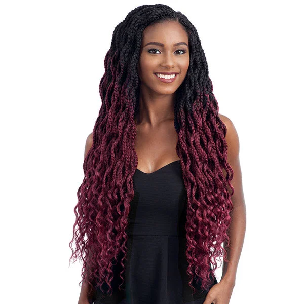 Braid & Plait Hair Extensions with Blonde Highlights for a Sun - Kissed LookFREETRESS SYNTHETIC BRAID ZOEY TWIST 26" [SF/B ZOEY TWIST 26"]