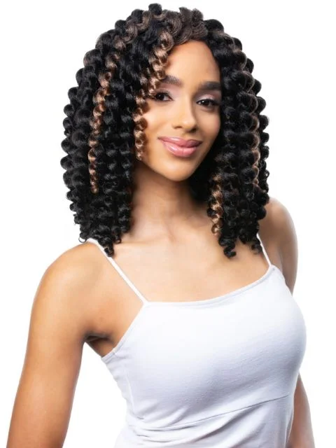 Fishtail Braid & Plait Hair Extensions with a Side - Part for a Flattering StyleHarlem 125 Kima Braid 3X JAMAICAN BOUNCE 10" Crochet Braid (KJB10)