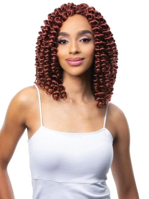 Bohemian - Style Braid & Plait Hair Extensions with Beads for a Trendy LookHarlem 125 KIMA BRAID BLACK BOUNCE 8" 3X Braid- KBL08