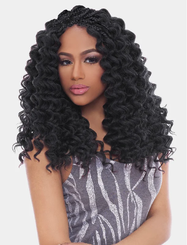 Heat - Resistant Braid & Plait Hair Extensions for Easy StylingHarlem 125 Kima RIPPLE DEEP Crochet Braid 14 KRD14 *BFCM