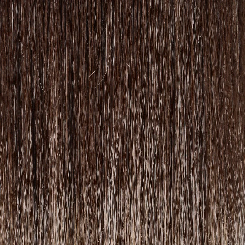 **S8-18/26RO | Fawn | Rich Dark Roots Blend beautifully w/Honey & Platinum Blonde Hues in this Cascading Color